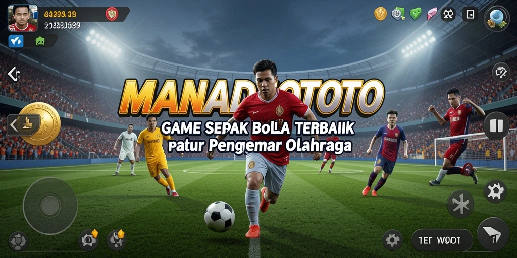 Tampilan gameplay menegangkan dari MANADOTOTO saat pertandingan berlangsung.