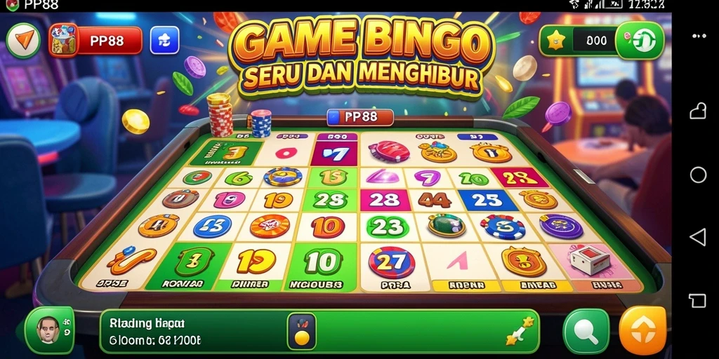 Tampilan screenshot PP88 menampilkan suasana gameplay Bingo yang seru.