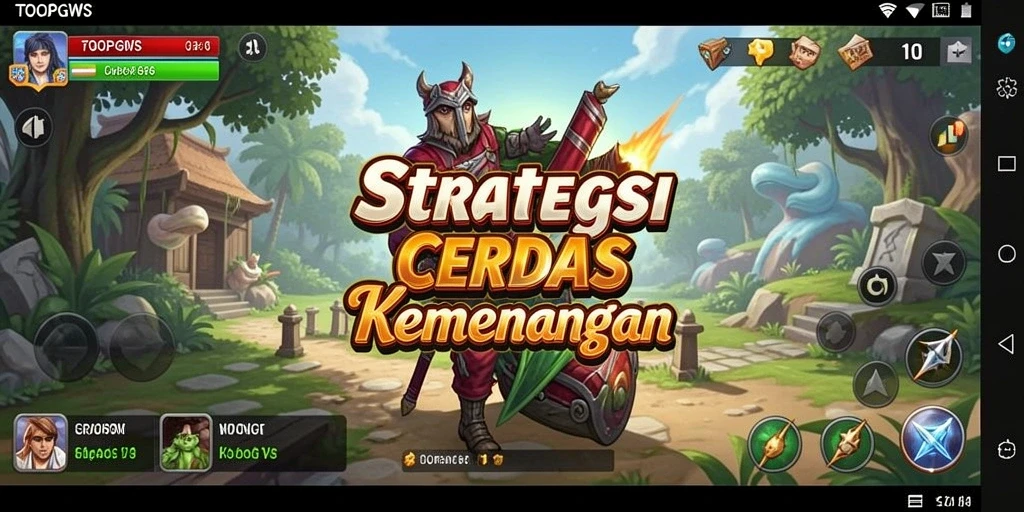 Gameplay strategis yang mendebarkan dari TOOPGWS.