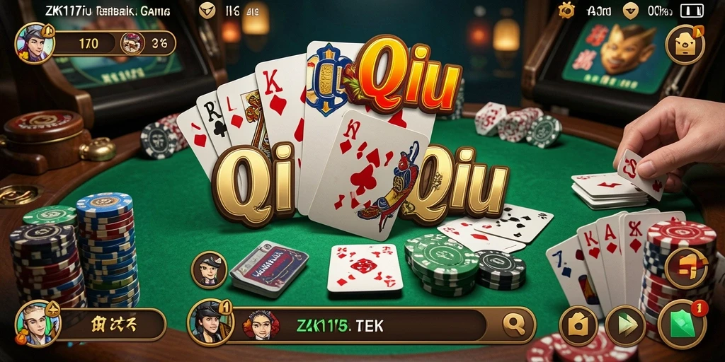 Screenshot menampilkan serunya gameplay QiuQiu di ZK1177.
