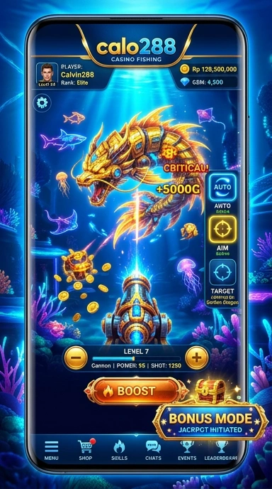 Screenshot aplikasi calo288 dengan pilihan aplikasi yang luas.